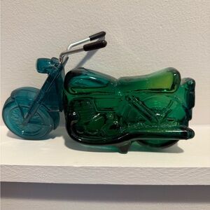 VTG, RARE 1970’s Avon Green "Super Cycle" Motorcycle After Shave Bottle